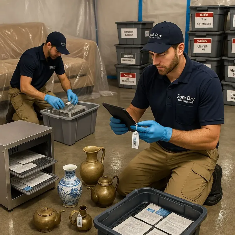 Content Protection and Restoration process in Sharon, MA